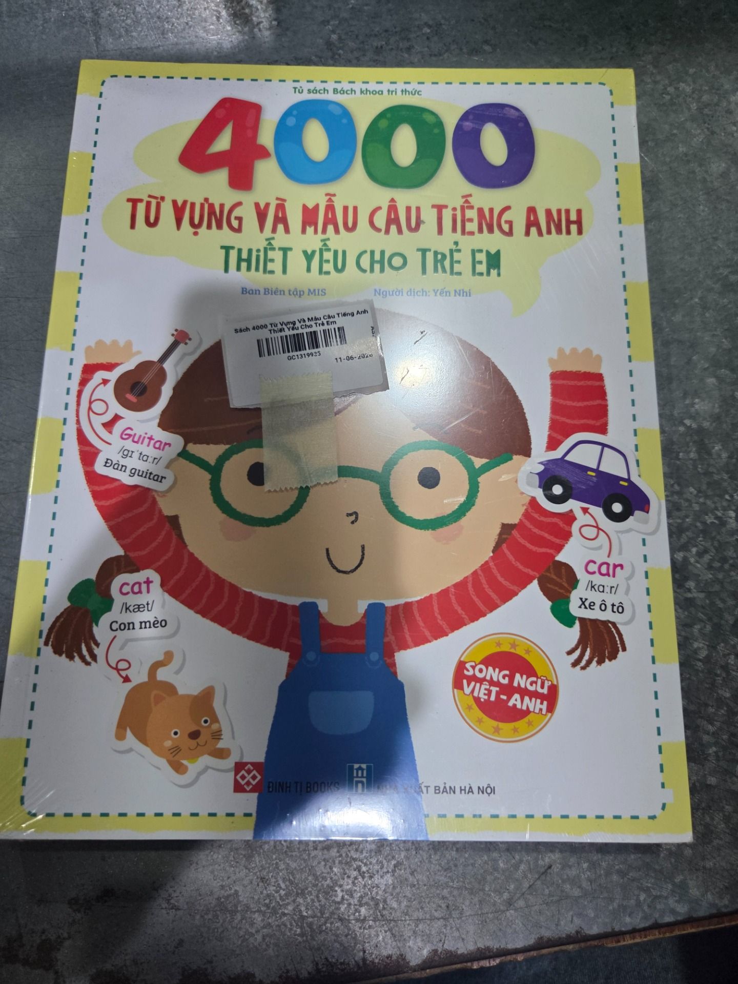 Sách 4000 Từ Vựng Và Mẫu Câu Tiếng Anh Thiết Yếu Cho Trẻ Em