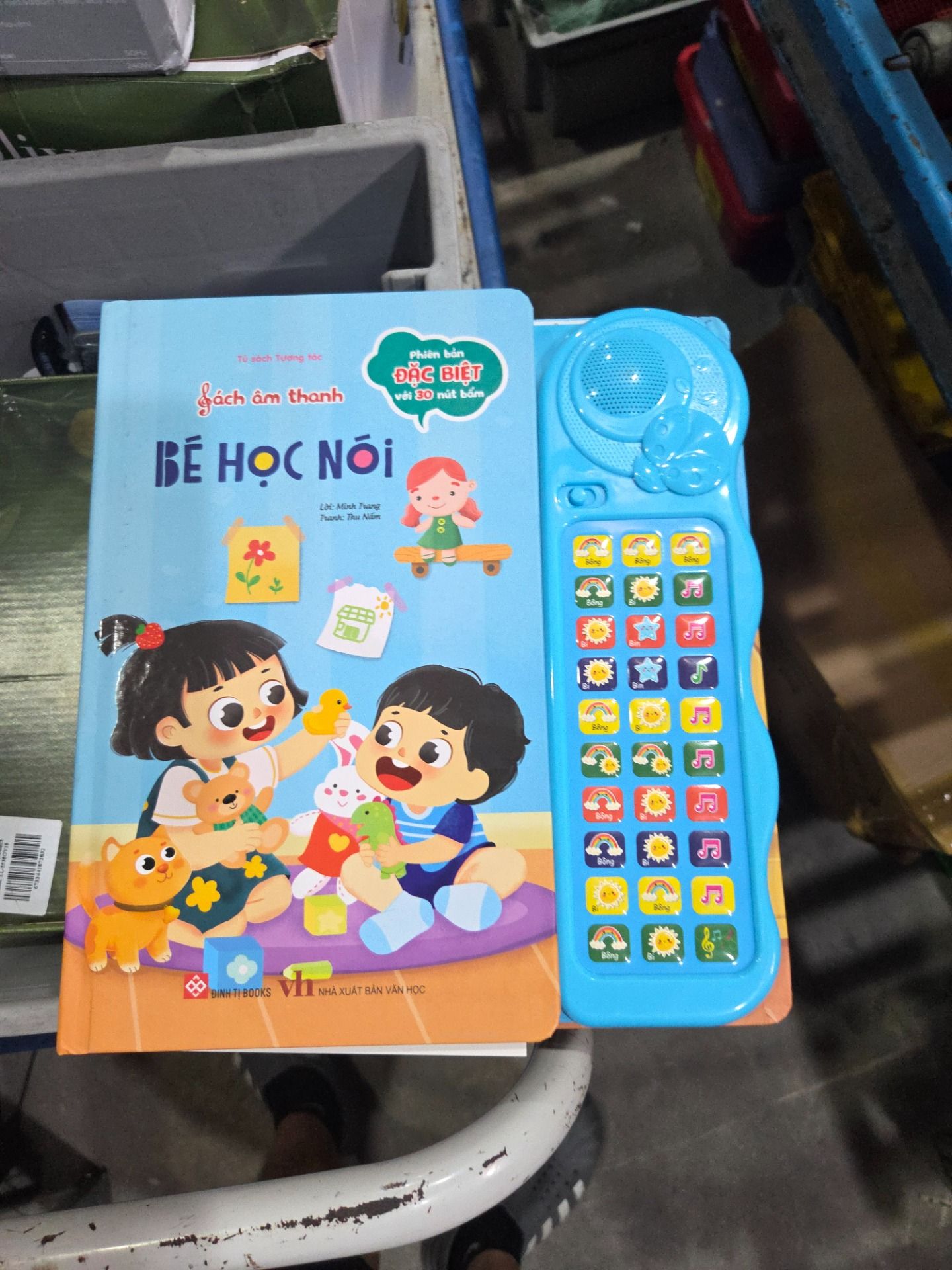 Sách âm thanh - Bé học nói