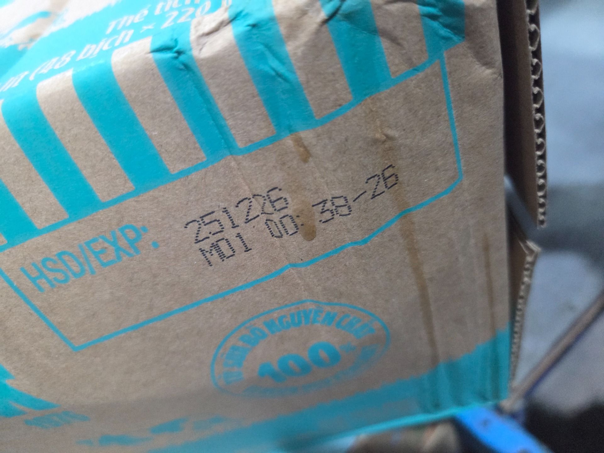 Thùng 48 Bịch Sữa Tươi Tiệt Trùng Vinamilk 100% Không Đường (220ml)