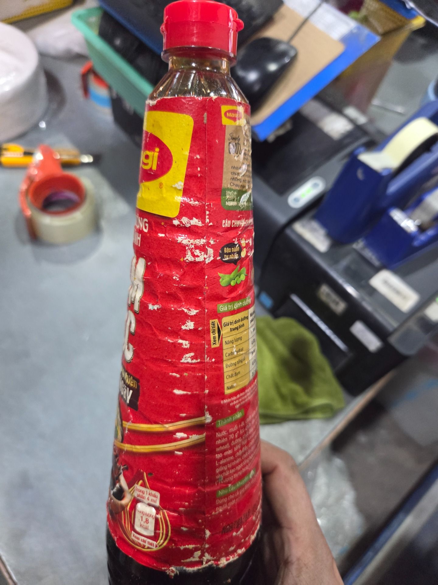 Nước tương MAGGI đậu nành đậm đặc 700ml