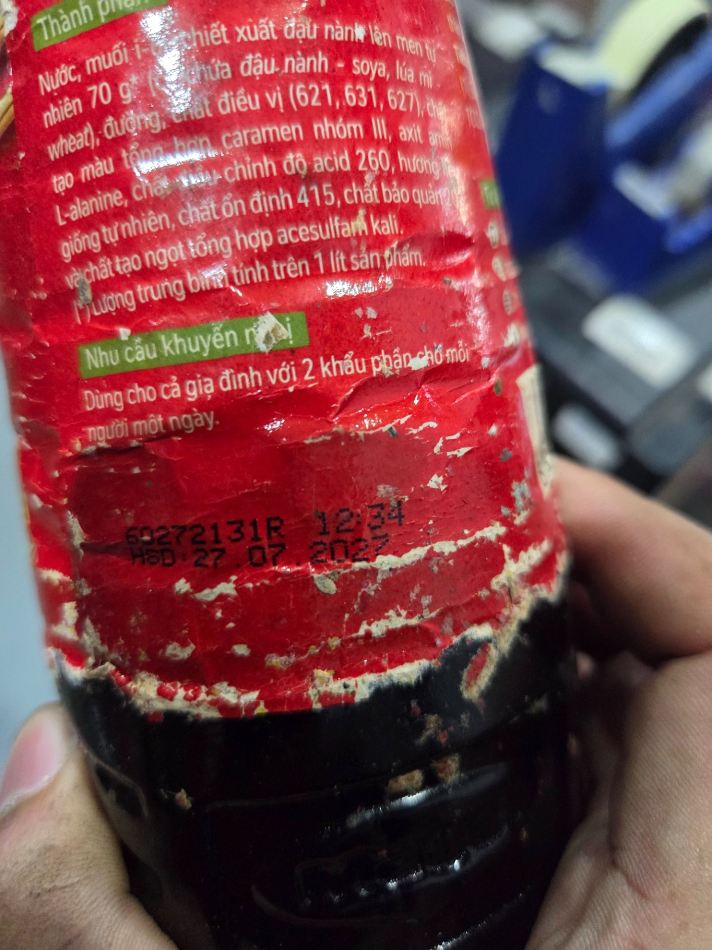 Nước tương MAGGI đậu nành đậm đặc 700ml
