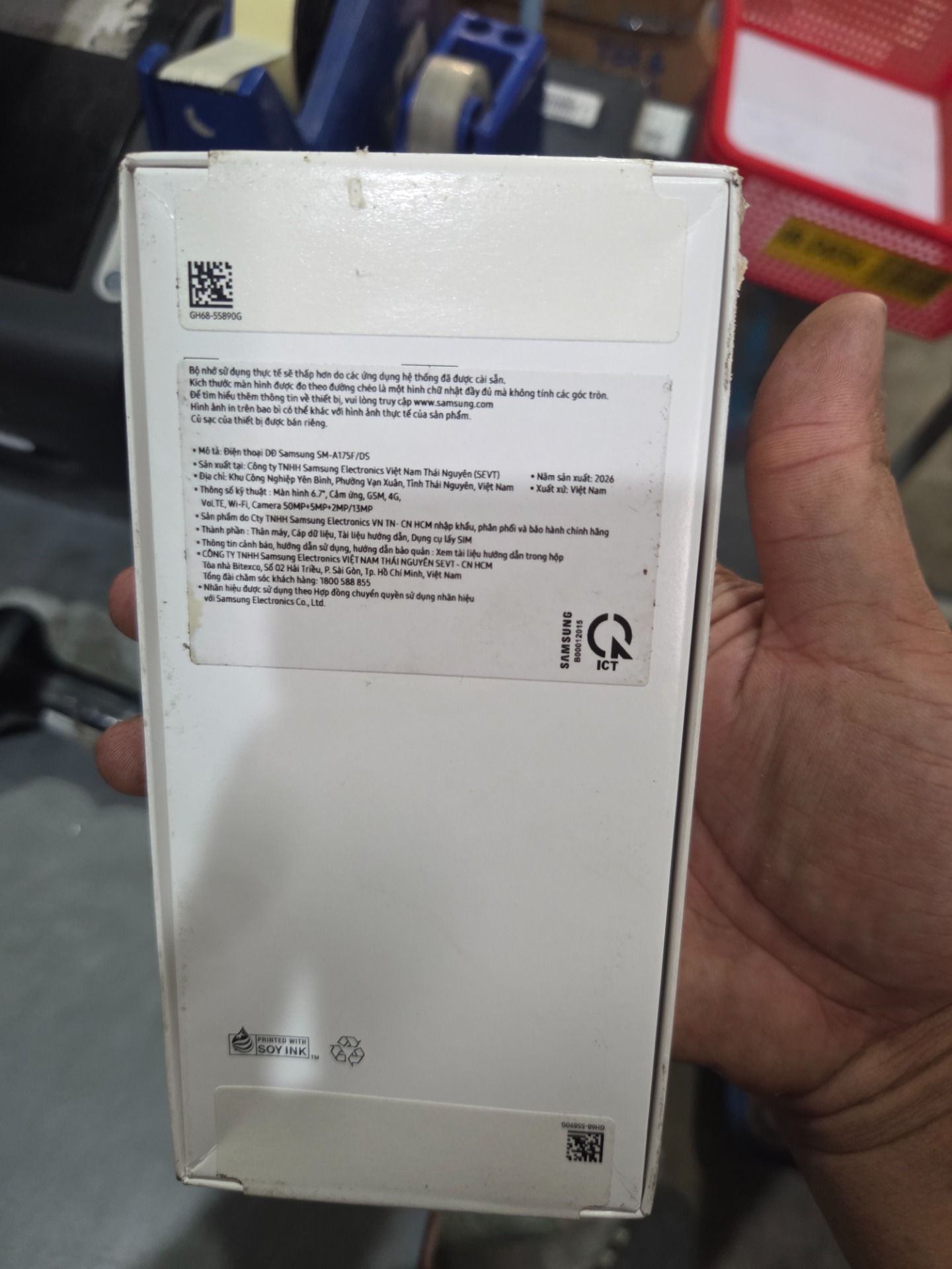 Điện Thoại Samsung Galaxy A17 LTE (8/128GB), Kính Cường Lực Gorilla Victus, Camera 50MP IOS, AI Gemini - Hàng Chính Hãng - Đen