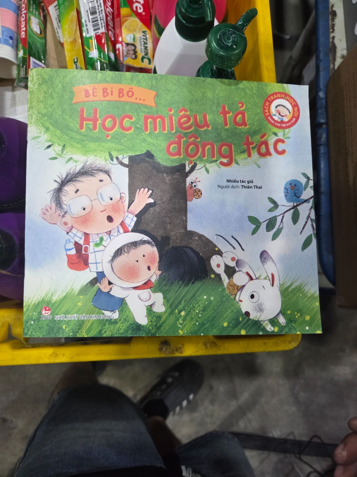 Bộ sách - Bé Bi Bô... - Học Miêu Tả Động Tác
