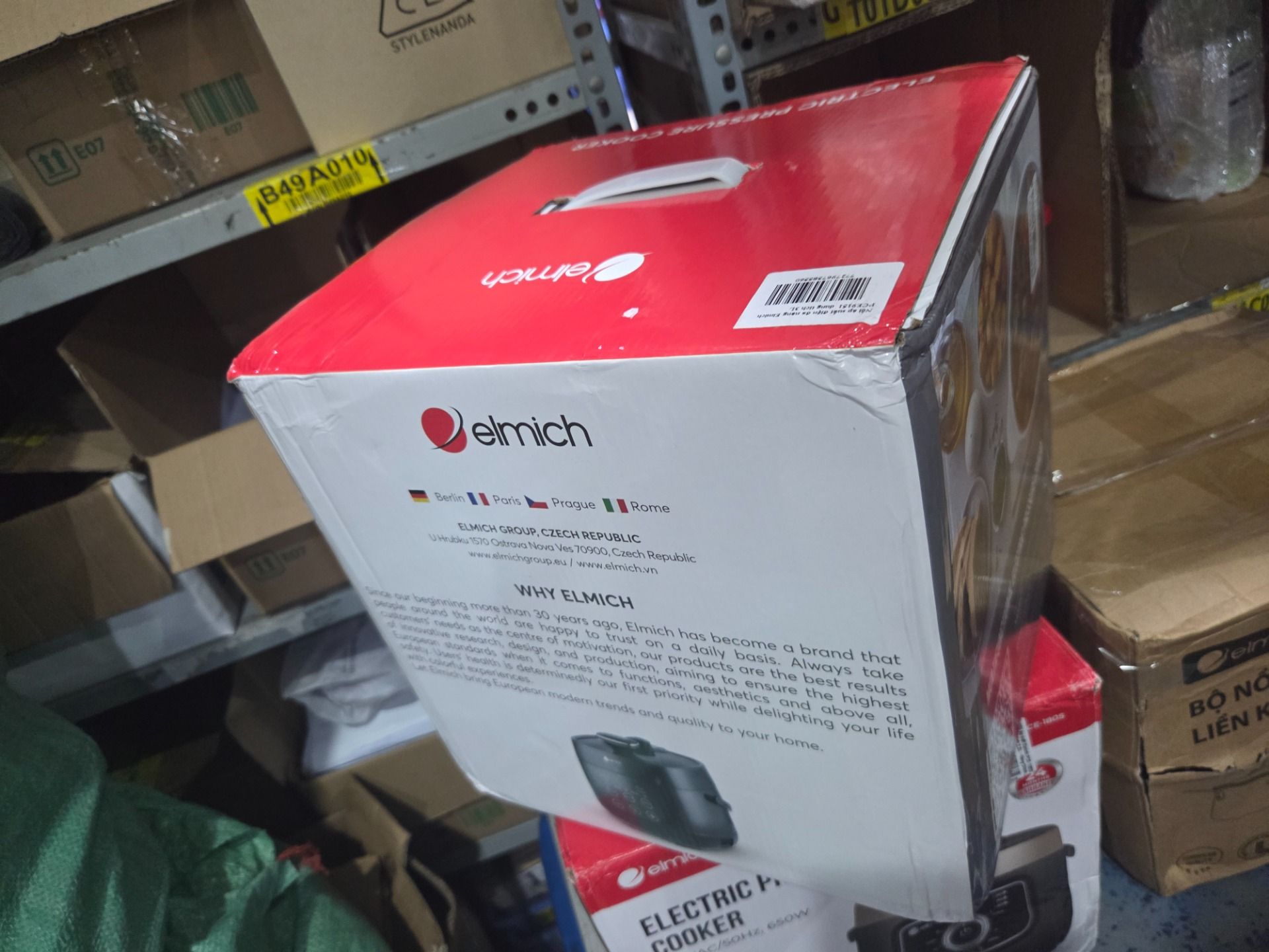 Nồi áp suất điện đa năng Elmich PCE9151 dung tích 3L - Hàng chính hãng