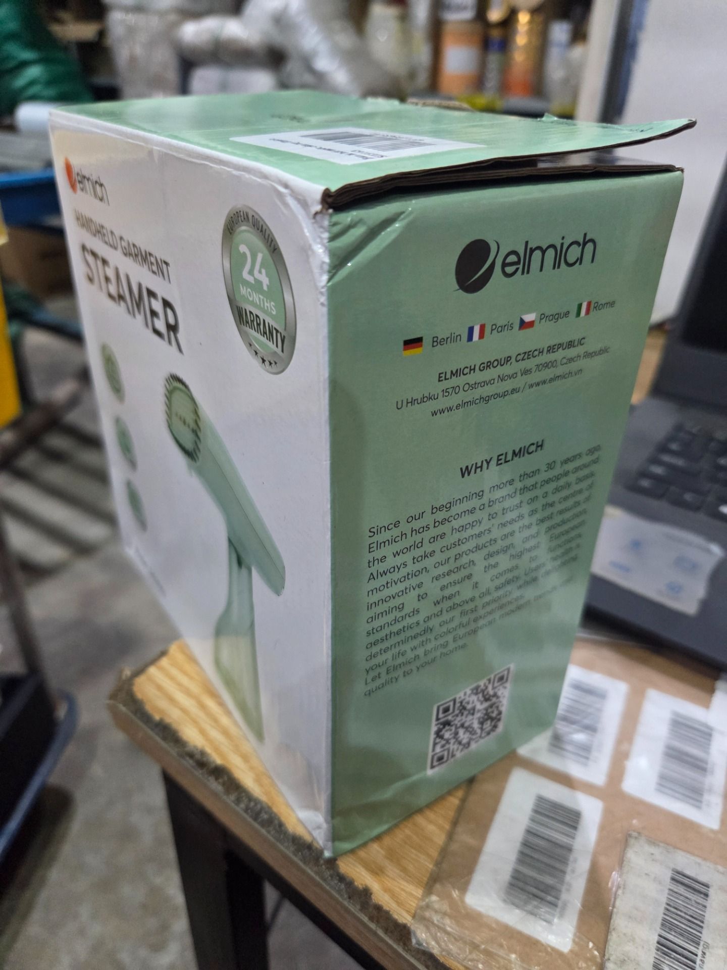 Bàn là hơi nước cầm tay Elmich SIE9161 / SIE9163 / SIE9164 - Hàng chính hãng - SIE9163
