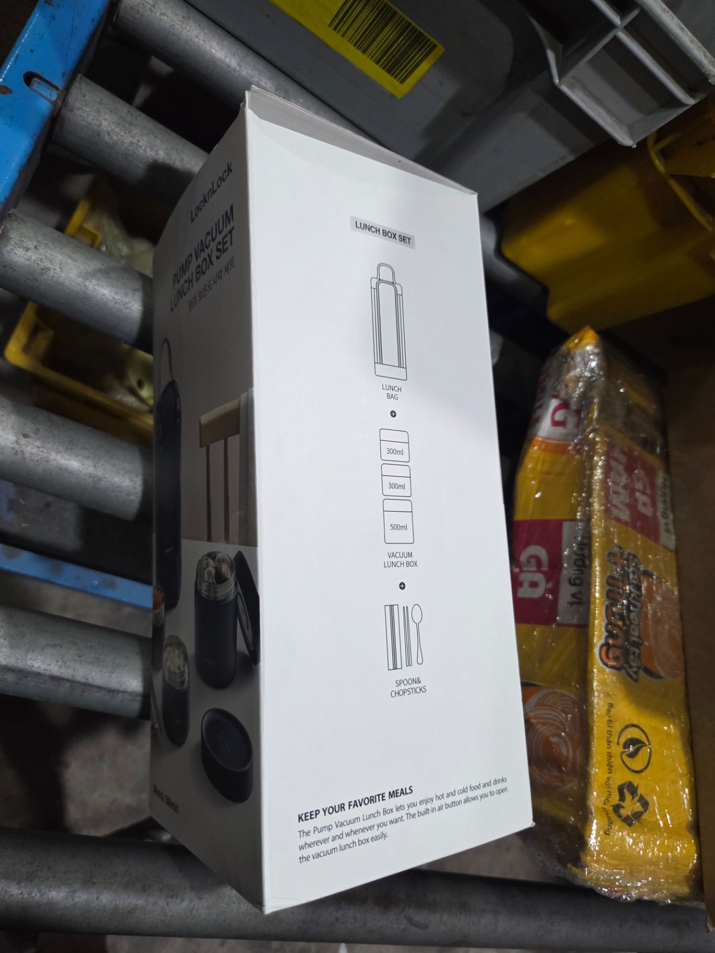 Bộ Hộp Cơm Giữ Nhiệt Hút Chân Không Lock&Lock NVY-4 - LHC8052S01
