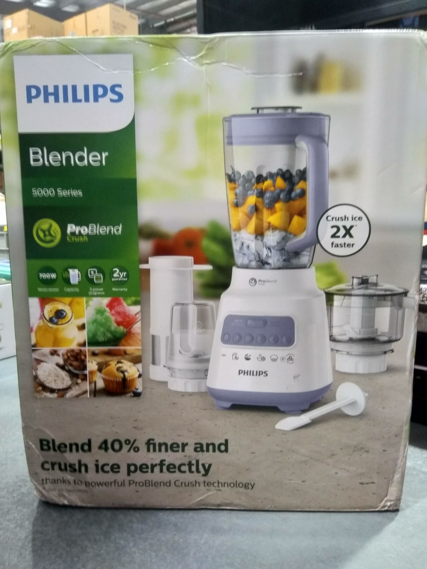 Máy xay sinh tố Philips HR2223/00 - Hàng Chính Hãng
