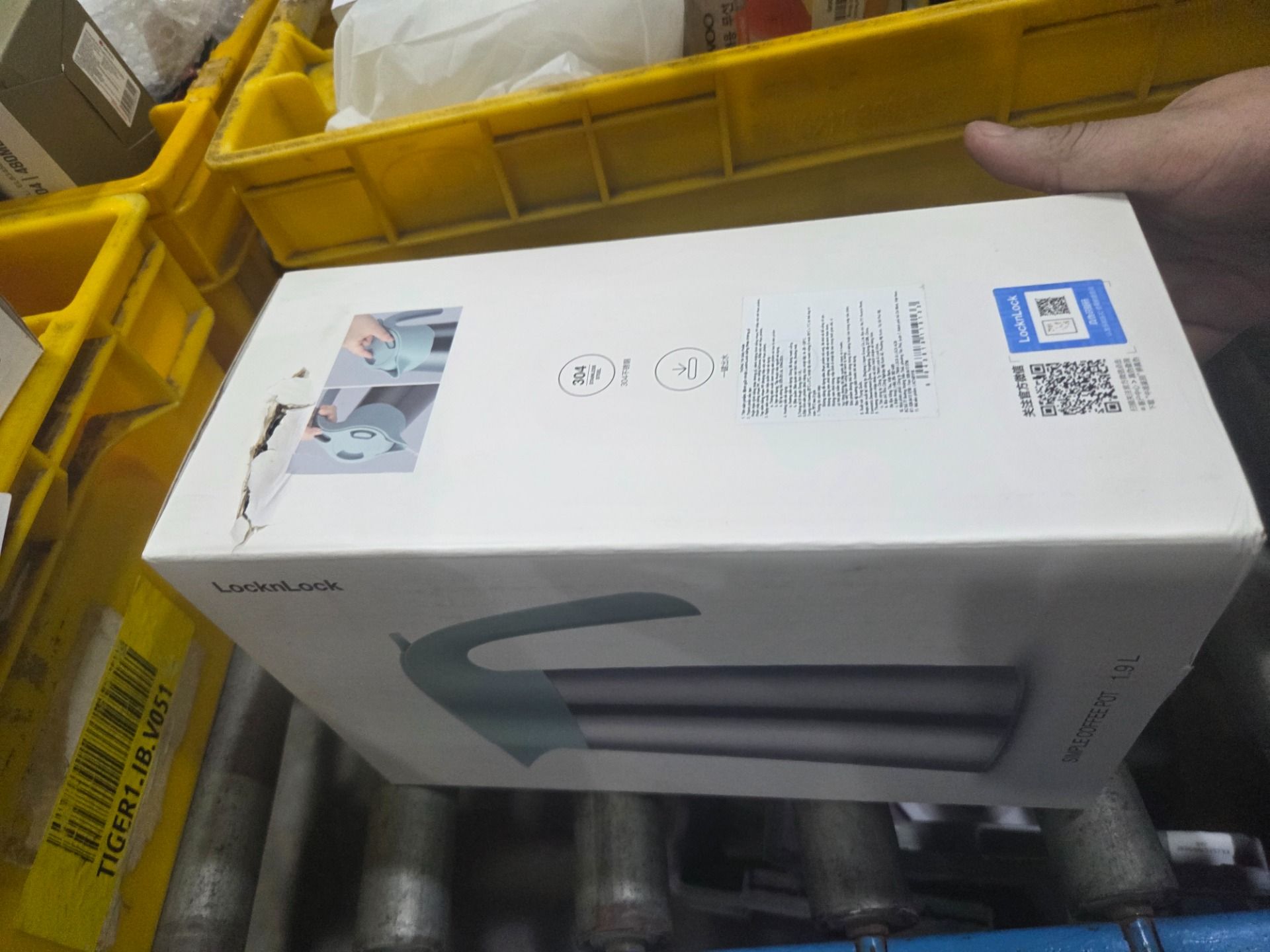 Bình giữ nhiệt LocknLock Simple Coffee Pot 1.9L - 2 Màu - LHC1481 - HỒNG