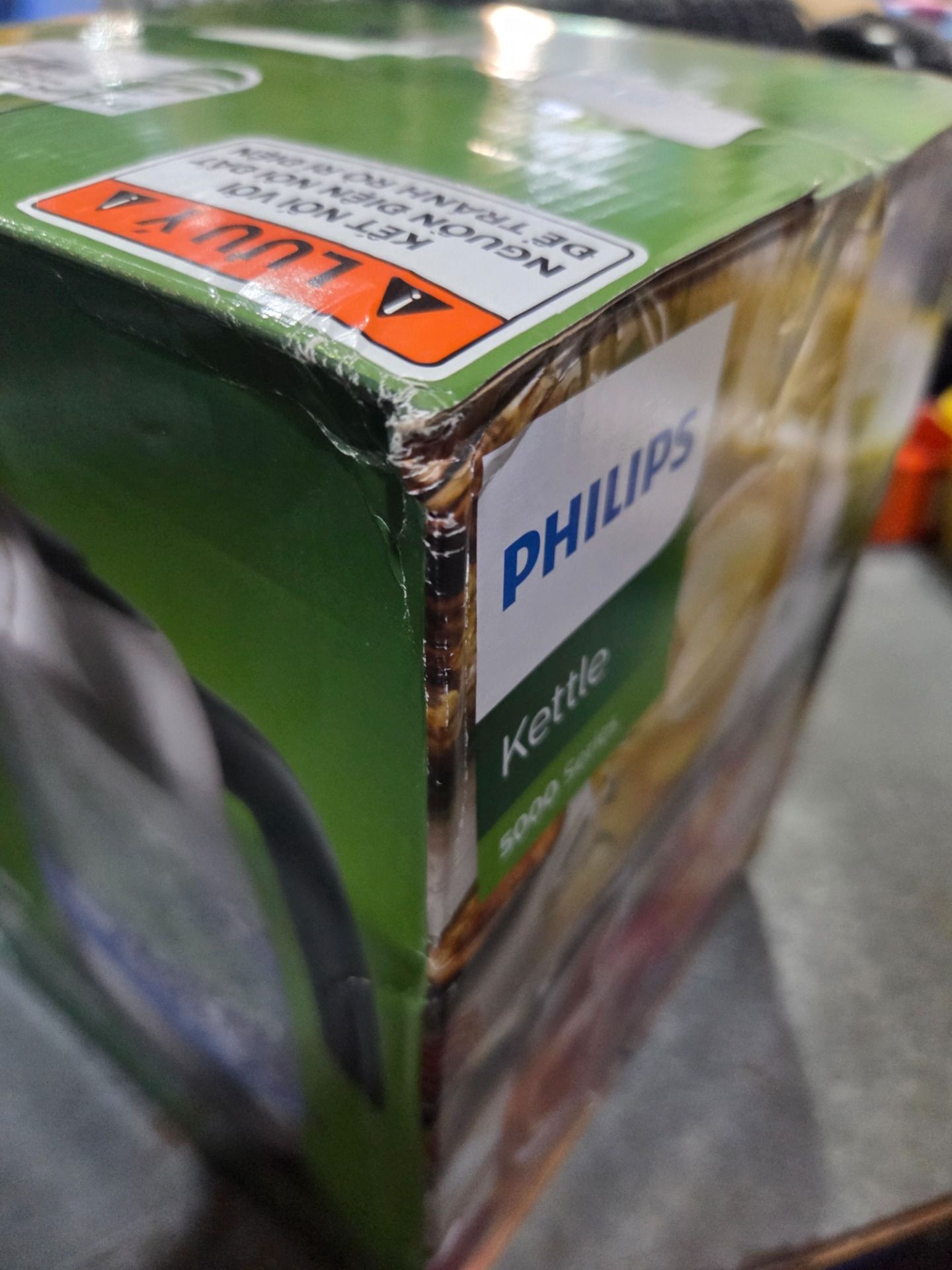 Bình Đun Thủy Tinh PHILIPS HD9339/80 1.7lít - Hàng Chính Hãng