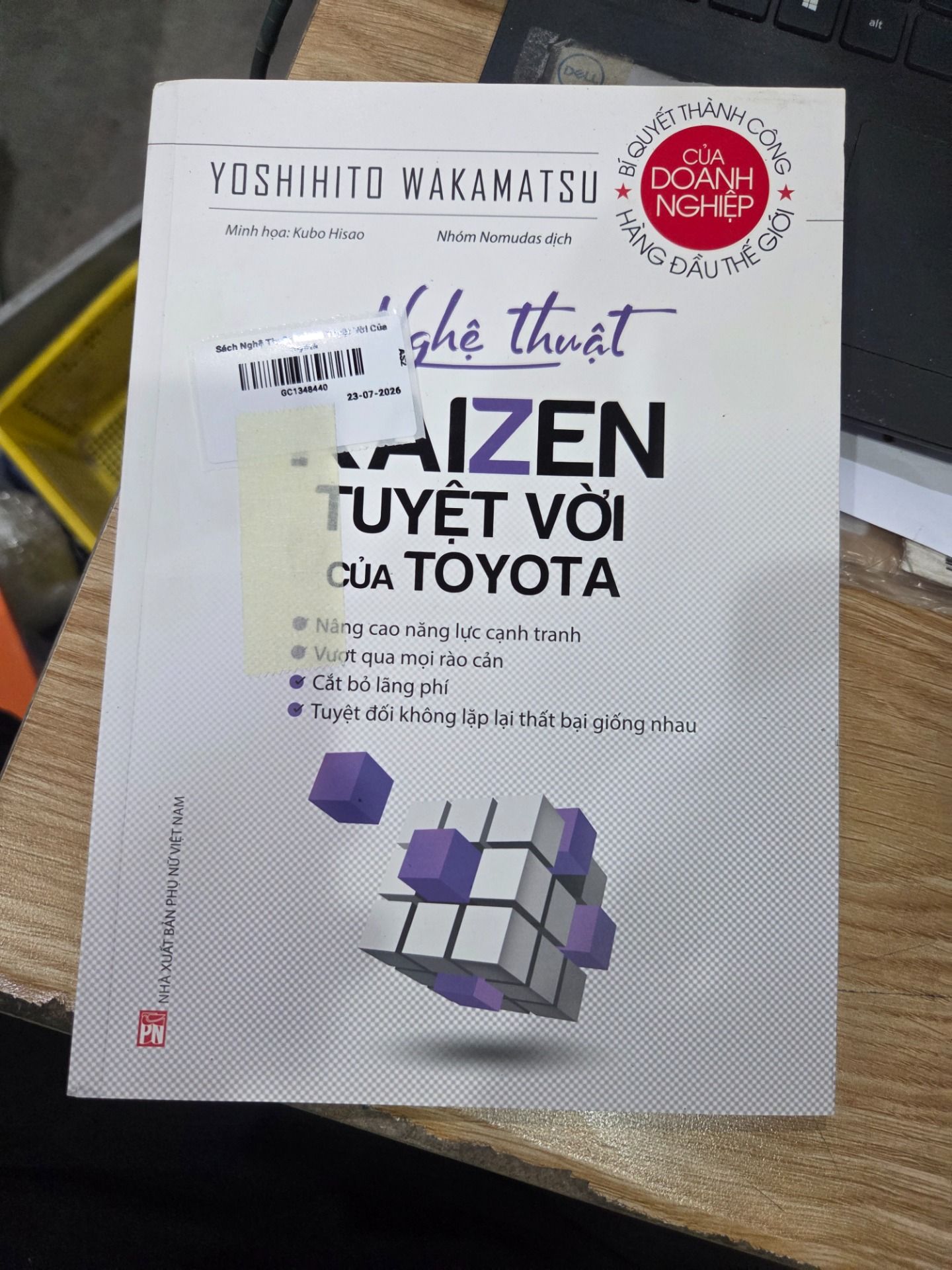 Sách Nghệ Thuật Kaizen Tuyệt Vời Của Toyota