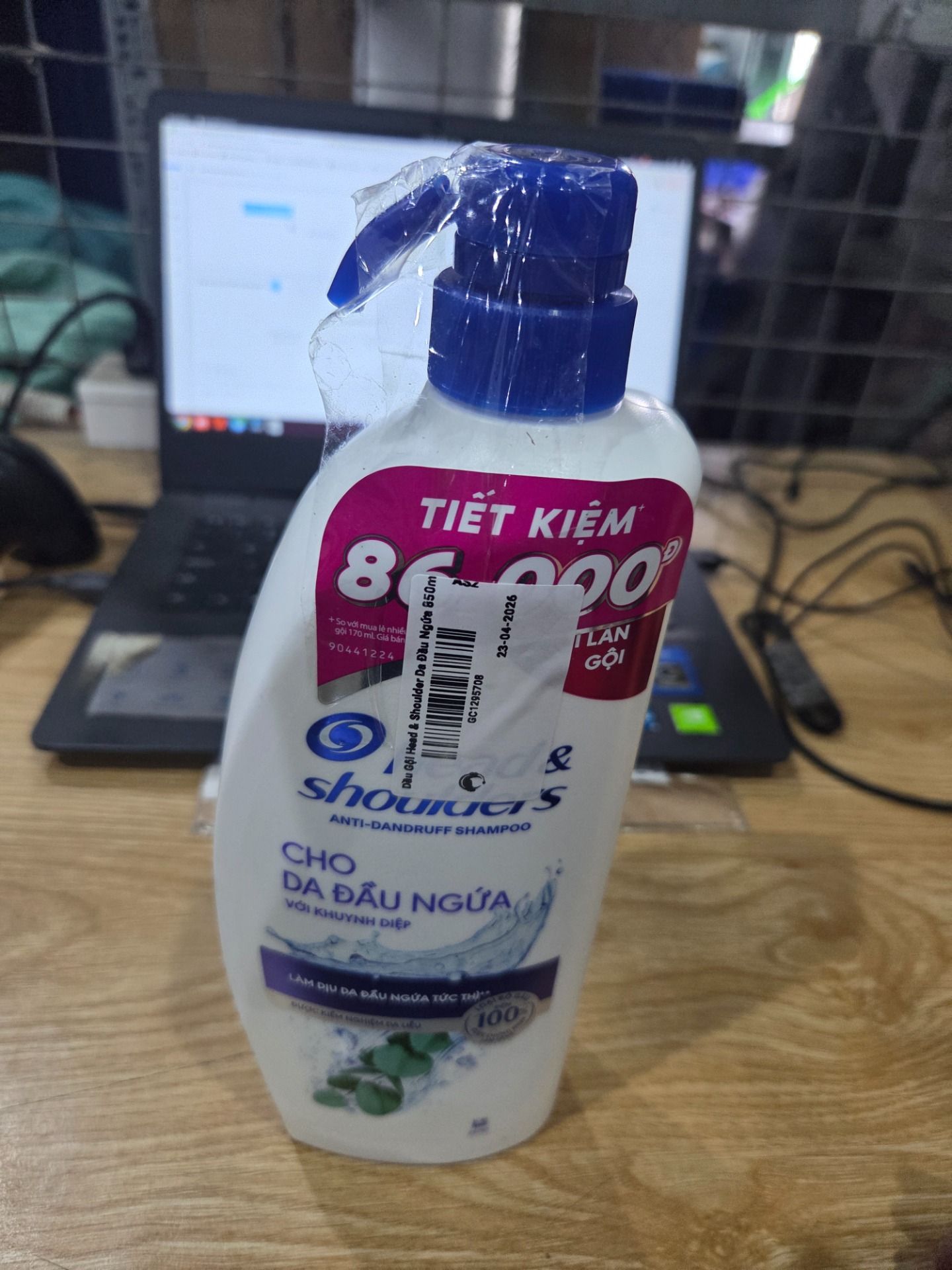 Dầu Gội Head & Shoulder Da Đầu Ngứa 850ml