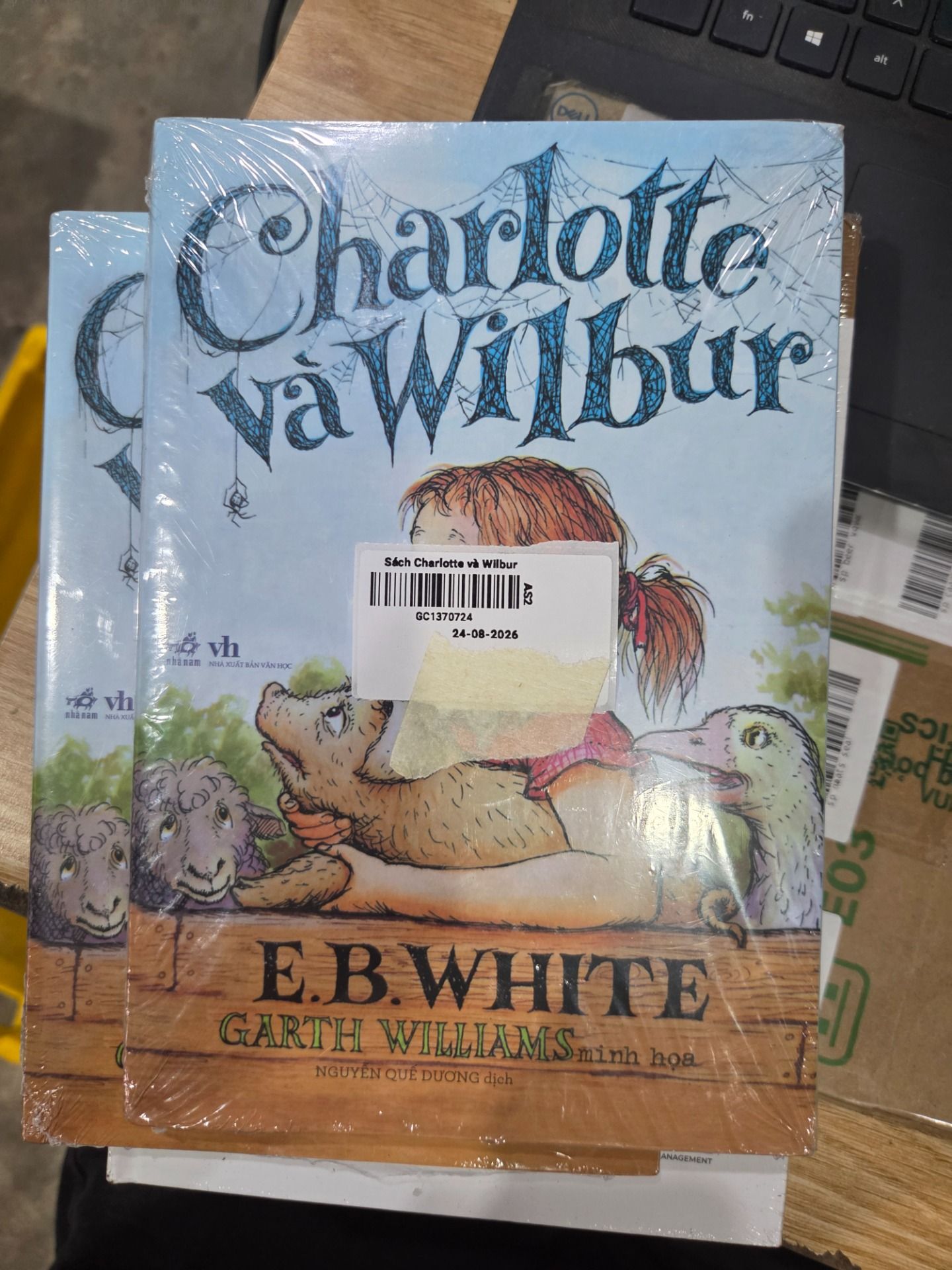 Sách Charlotte và Wilbur