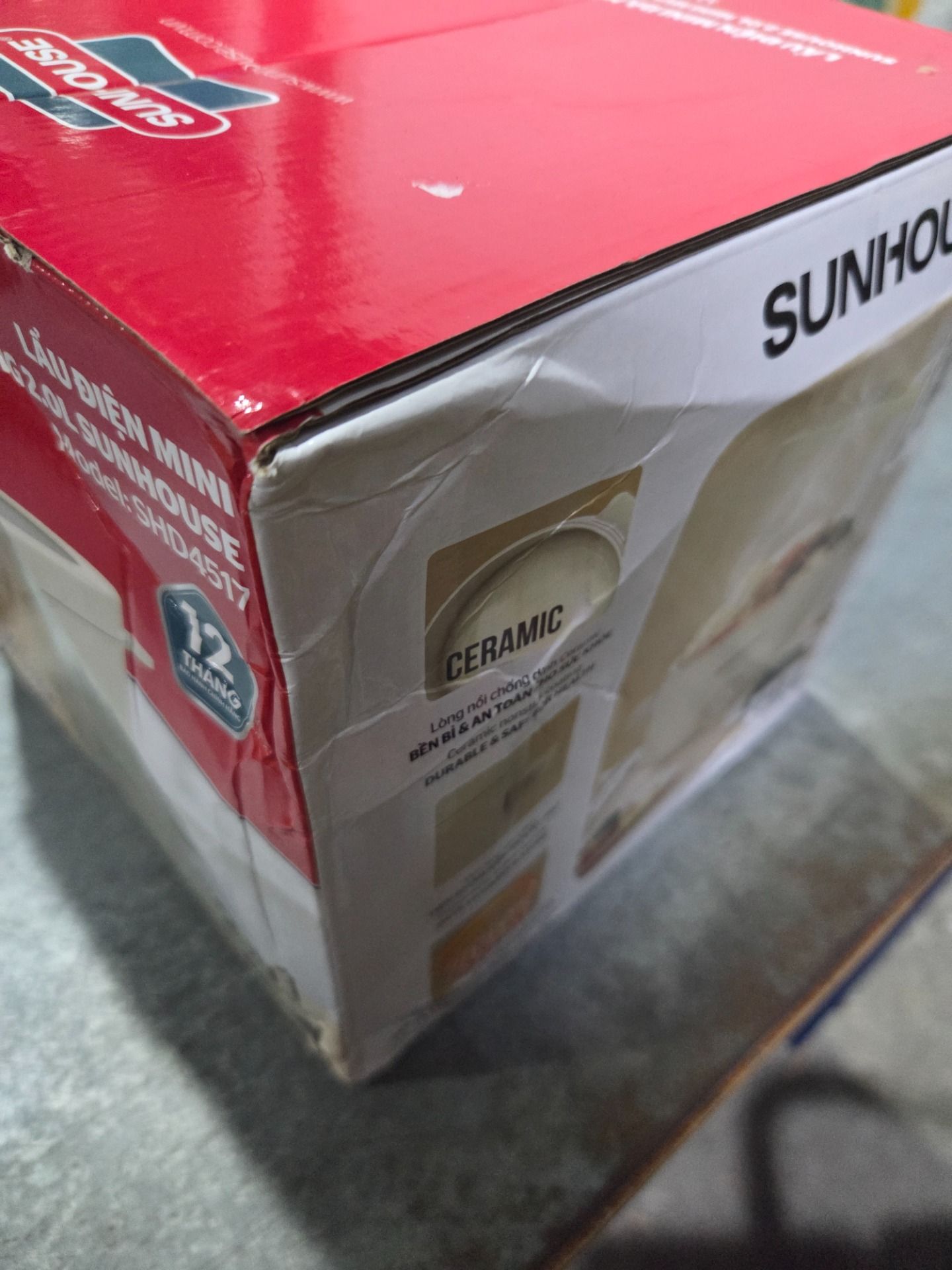 Lẩu điện mini đa năng Sunhouse SHD4516, SHD4517 - Đa năng 4in1 - Lòng nồi inox 304 - Tích hợp tay cầm - Gia nhiệt trực tiếp - Hàng chính hãng - SHD4517 (2L)
