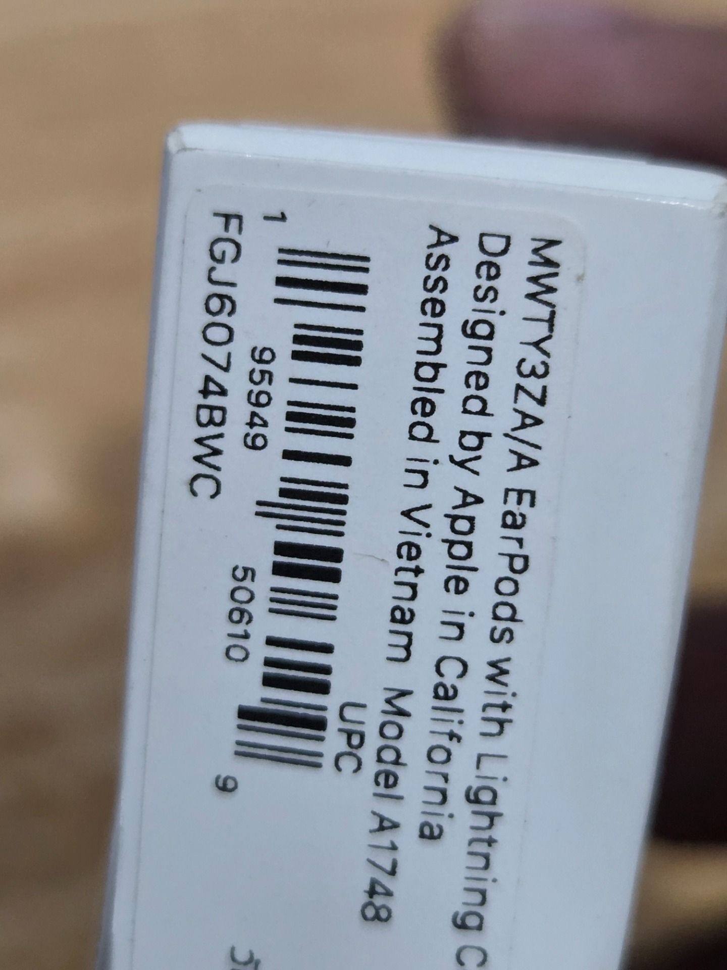Tai Nghe Apple EarPods Cổng Lightning