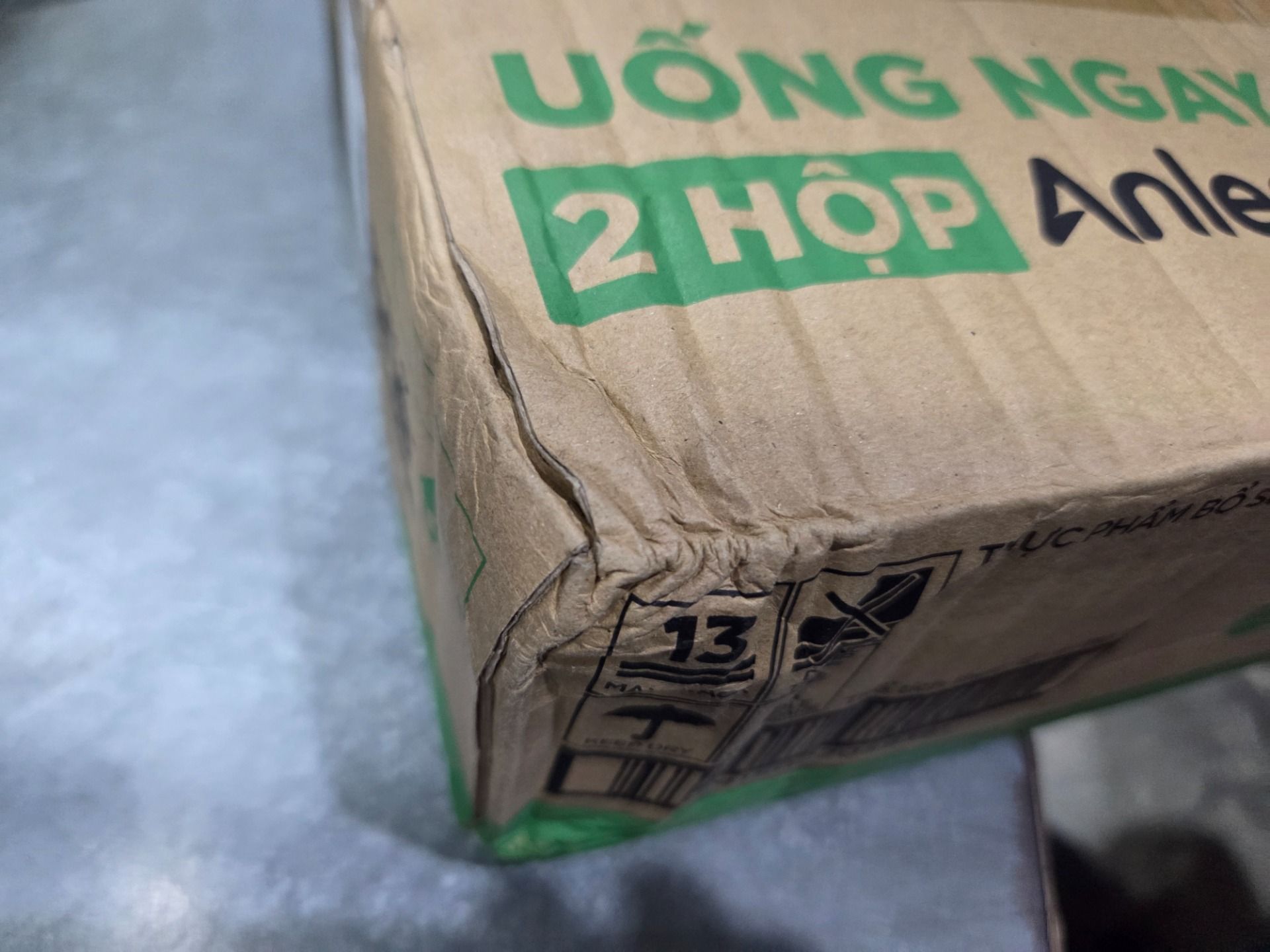 Thùng 48 Hộp Sữa Anlene Đậm Đặc 4X Ít Béo Hương Sô-Cô-La (12 x 4 x 125 ml)