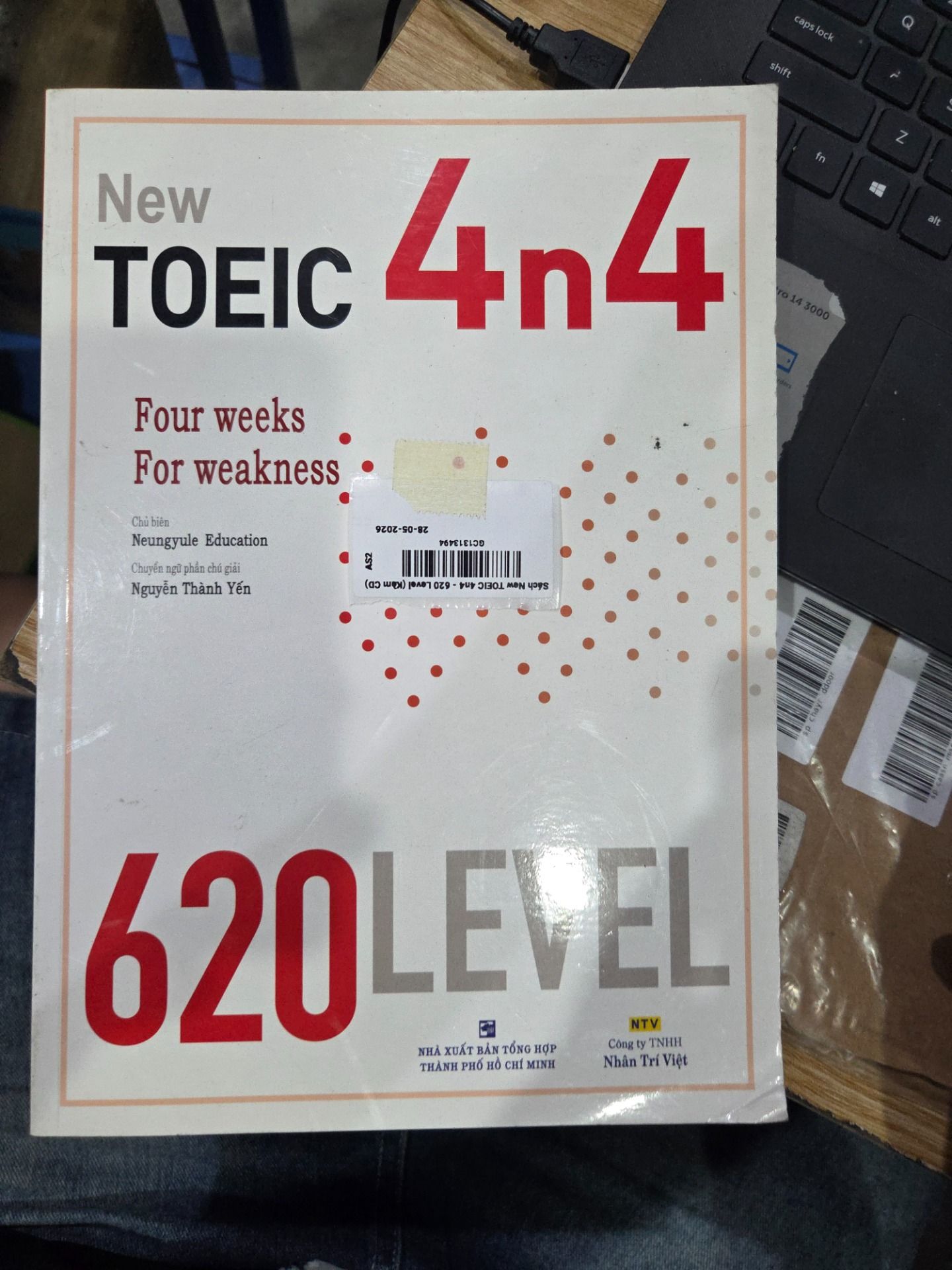 Sách New TOEIC 4n4 - 620 Level (Kèm CD)
