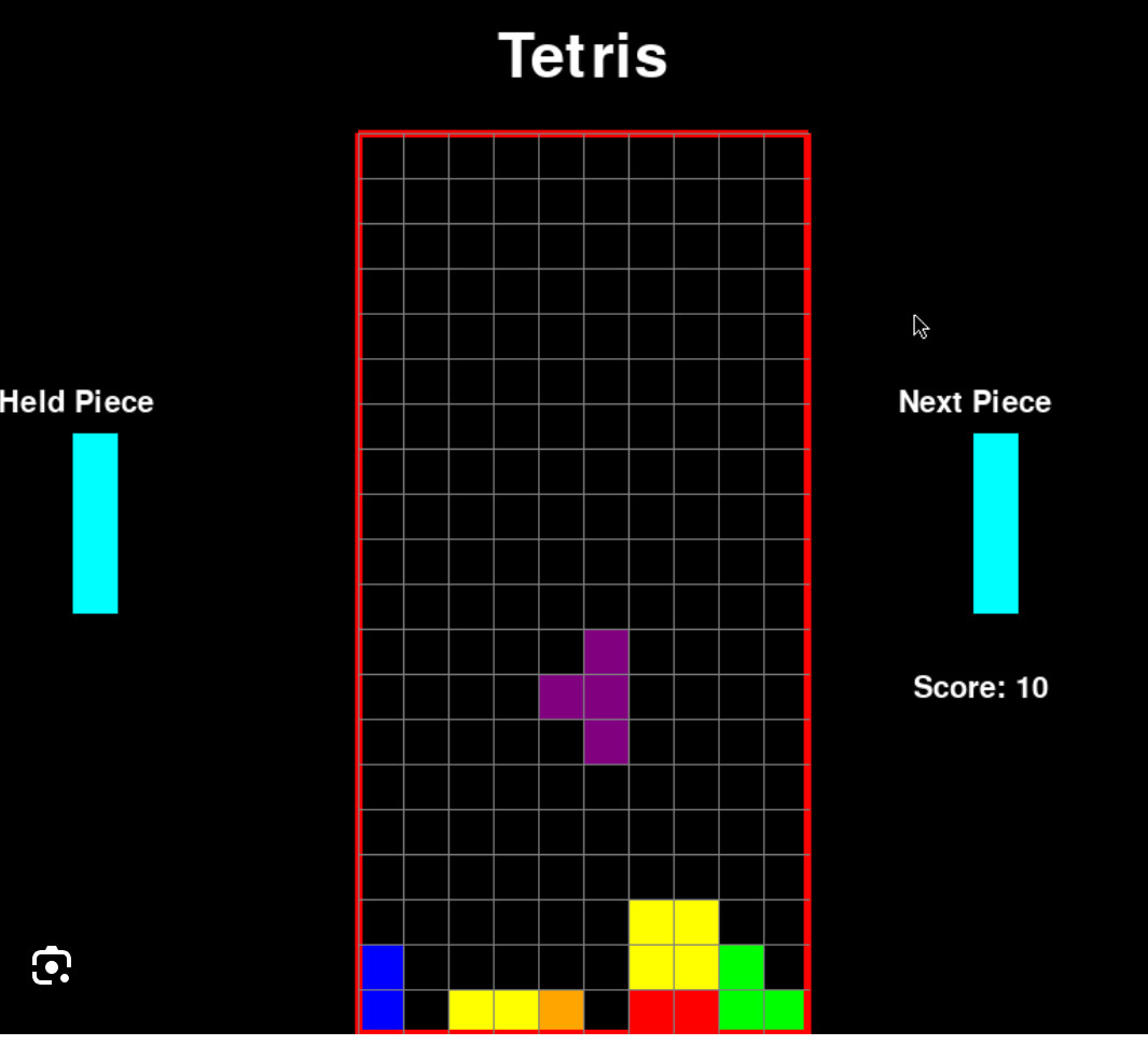 Sản phẩm công nghệ Game tetris của học sinh Lương Mạnh Hùng